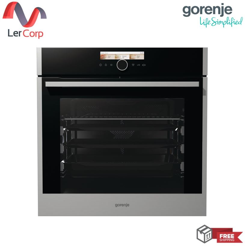(Gorenje) เตาอบ รุ่น BOP798S54X ความจุ 71 ลิตร ทำความร้อนได้มากกว่า 10 รูปแบบ พร้อมถาด, ตะแกรงและอุปกรณ์อื่นๆ ราคา 54,900 บาท*ส่งฟรี