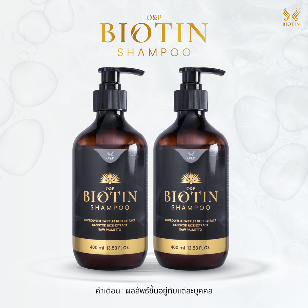 Biotin Shampoo healthy hair loss shampoo 800 ml. ราคา 1,090 บาท*ส่งฟรี