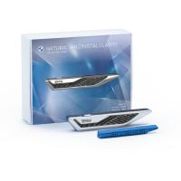 ชุดเริ่มต้นน้ำหอมปรับอากาศรถยนต์ BMW Natural Air Starter Kit Crystal Clarity (แถมไส้น้ำหอมกลิ่น Mountain View 1 ชิ้น)
