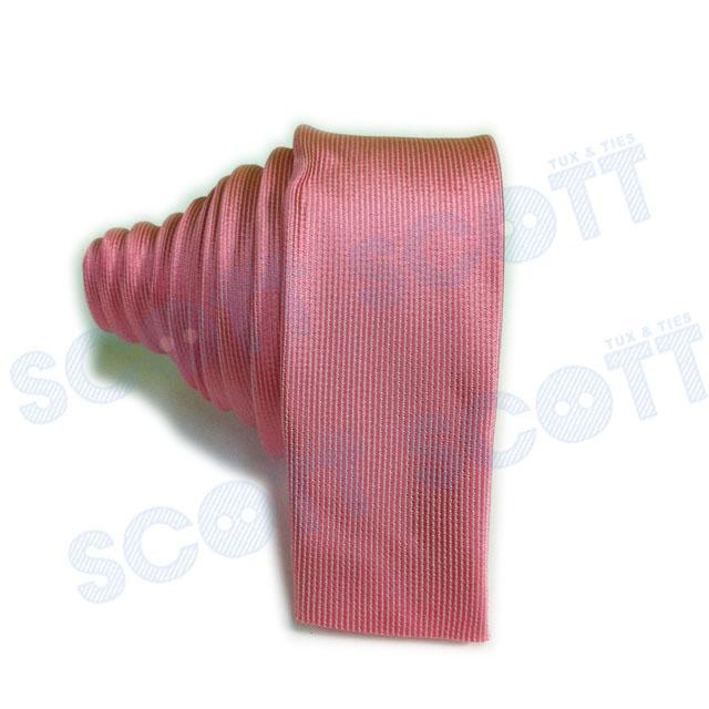 SCOTT NECKTIE - เนคไทปลายตัด โทนสีชมพู หน้ากว้าง 1 นิ้ว เนคไทสีชมพู สีบานเย็น สีเเชมเปญ Tie Pink Purple tone เนคไทออกงาน Men