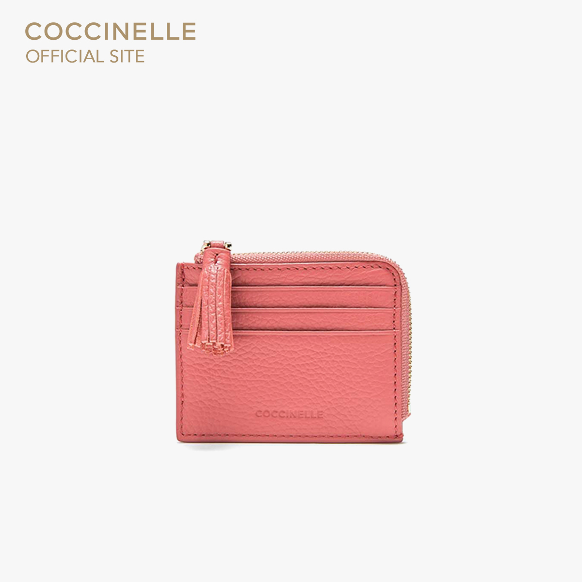 COCCINELLE DOCUMENT HOLDER TASSEL 128901 POT ราคา 2,800 บาท*ส่งฟรี
