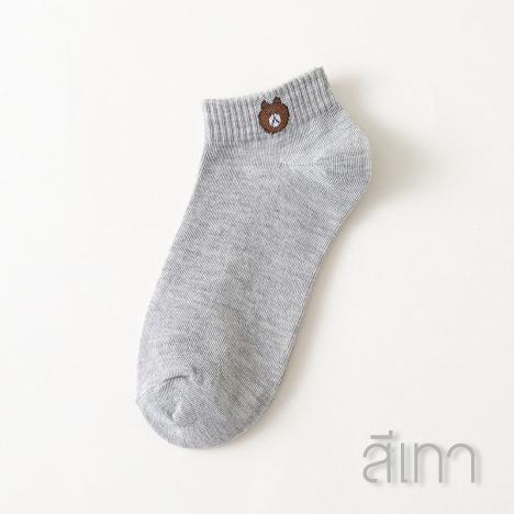 New Product ❗❗ TOPLIST (TL-N181) ⭐ถุงเท้าหมีบราวน์ ถุงเท้าแฟชั่นลายหมีน่ารัก สไตล์เกาหลี⭐ ❌ขายเป็นคู่❌