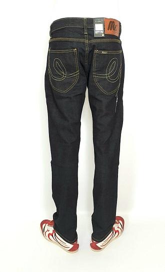 Jeans กางเกงยีนส์ กางเกงยีนส์ขายาวผู้ชาย กระบอกเล็ก ผ้ายืด กระดุม (28-36) เป้าซิป(38-44)