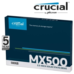 ภาพหน้าปกสินค้าCrucial 500GB MX500 2.5\" ไดรฟ์โซลิดสเทต ซึ่งคุณอาจชอบราคาและรีวิวของสินค้านี้
