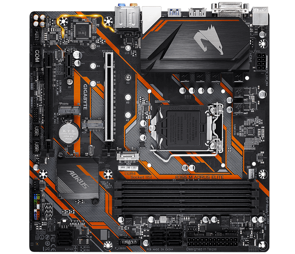 1151 V2 /gigabyte/ motherboard B360 m Aorus pro/ DDR4 gen8-9 ราคา 5,500 บาท*ส่งฟรี