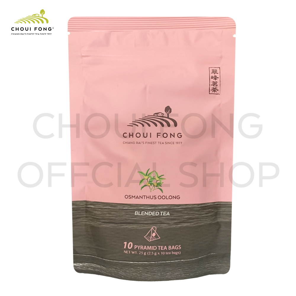 Zhuifeng Oolong Tea Mixed with Osmanthus Flowers, Sachet Type, Size 2.5 g X 10 Tea Bags (Osmanthus Oolong Tea) ราคา 200 บาท*ส่งฟรี