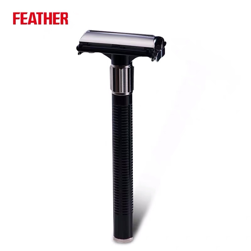 เกี่ยวกับ มีดโกน มีดโกนหนวด มีดโกนหนวดขนนก Feather ขนนก รุ่น Popular Double Edge Razor จากประเทศญี่ปุ่น