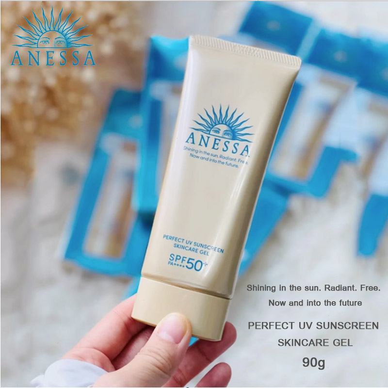Anessa Perfect UV Sunscreen Skincare Gel N SPF50+/PA++++ 90g เจล ครีมกันแดด กันแดด ซันสกรีน สกินแคร์ ครีมกันแดดหน้า