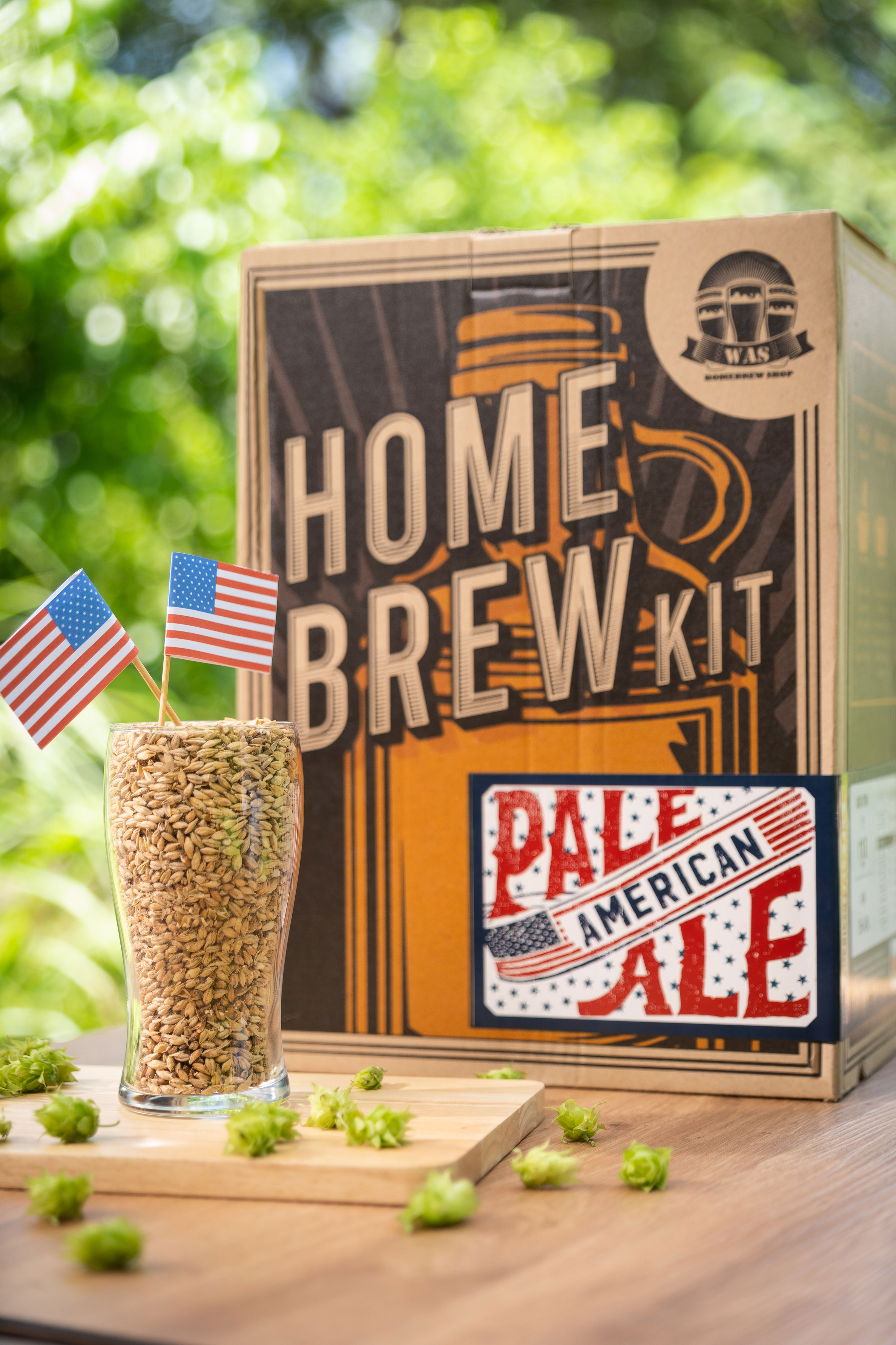 WAS HOMEBREW KIT PALE ALE 4/10/20Liters วอส​ โฮมบรูวคิท 4/10/20ลิตร ชุดทำเครื่องดื่มคราฟท์ Pale Ale ราคา 3,290 บาท*ส่งฟรี