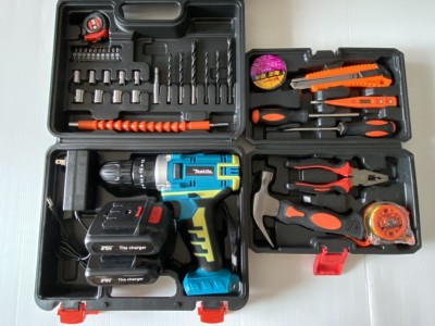 ดูภาพ สว่านกระแทกไร้สาย Makita 75V พร้อมชุดอุปกรณ์งานช่างและสายอ่อนถ สามารถใช้ได้กับงานเจาะไม้ เหล็ก พลาสติก หรือเจาะกระแทกปูนได้ เพิ่มเติม สว่านกระแทกไร้สาย Makita 75V พร้อมชุดอุปกรณ์งานช่างและสายอ่อนถ สามารถใช้ได้กับงานเจาะไม้ เหล็ก พลาสติก หรือเจาะกระแทกปูนได้