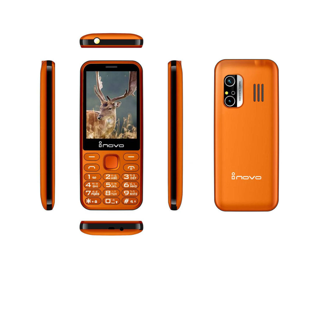 INOVO I-98 DD+ มือถือปุ่มกด ใช้ได้ AIS DTAC TRUE สองซิม ประกันศูนย์ 1 ปี แถมชุดหูฟัง/สายชาร์จ/คู่มือ ราคา 799 บาท*ส่งฟรี