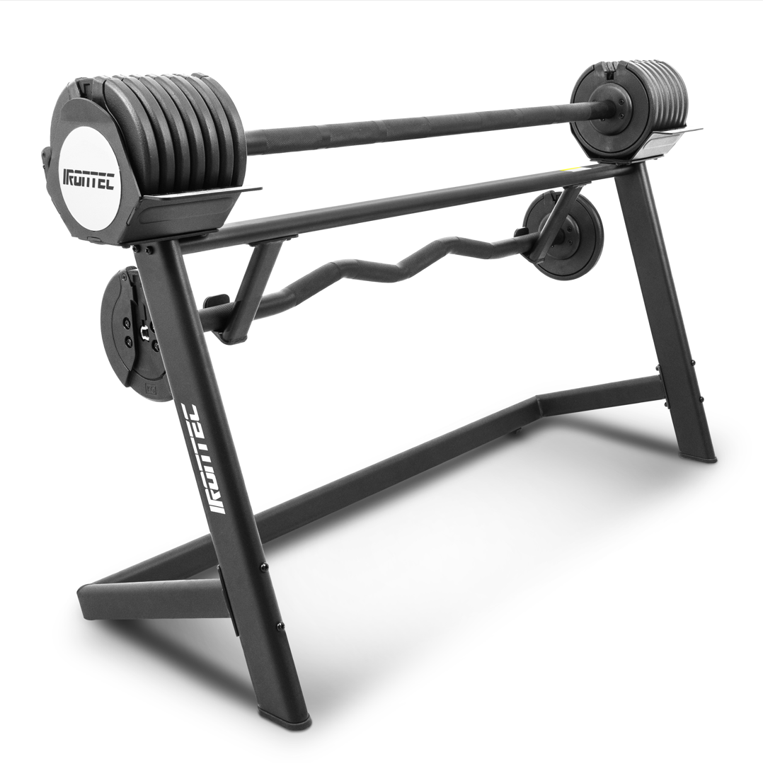 บาร์เบล SlideTec 14-IN-1 สูงสุด 33KG (ST-800S-BB) - เครื่องออกกำลังกาย แบรนด์ IRONTEC ราคา 13,800 บาท*ส่งฟรี