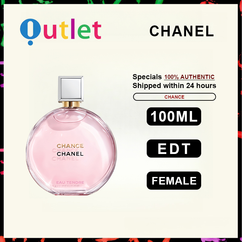 Official Chanel " Chance " 100ML Eau De Toilette ราคา 3,790 บาท*ส่งฟรี
