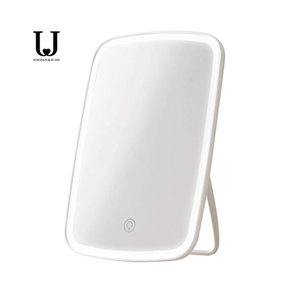 Jordan & Judy Desktop LED Makeup mirror กระจกเครื่องสำอางตั้งโต๊ะ แบตเตอรี่1200mAh รับประกันสินค้า 6 เดือน By Mac Modern ราคา 1,363 บาท*ส่งฟรี