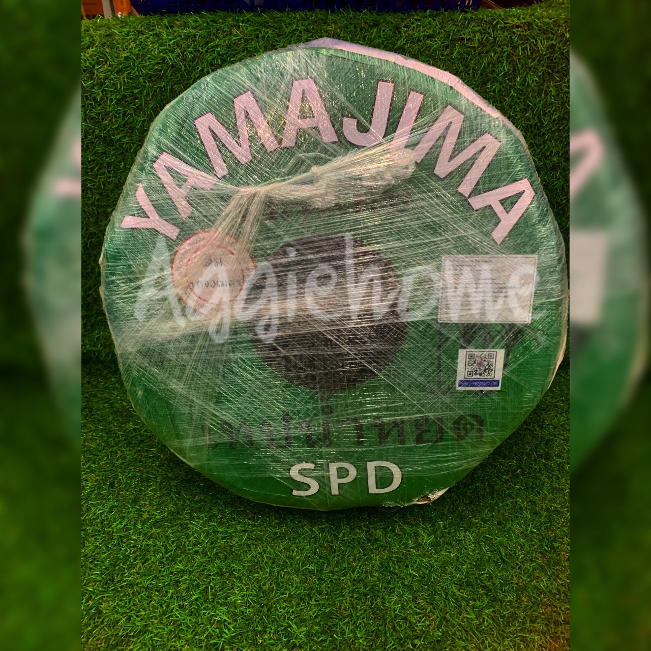 ํYAMAJIMA เทปน้ำหยด รุ่นกิ๊บ 1รู 20ซม.(สีเขียว) 0.16 มิล 1000 เมตรเต็ม สายน้ำหยด ตัวเทปเงา มีความเหนียว ไม่แตก ไม่ตัน ระบบน้ำเกษตร จัดส่ง KERRY