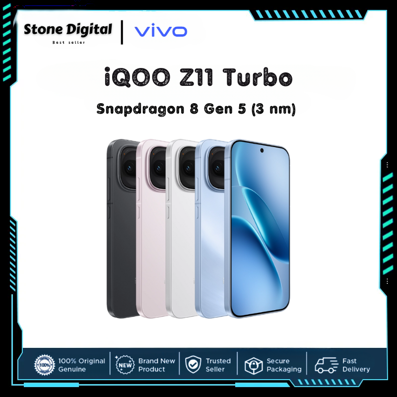 Vivo Iqoo Z11 Turbo China Version Snapdragon 8 Gen 5 (3 Nm) 6.59 Inches 144Hz 1260 X 2750 Pixels 7600 Mah 100W Wired ราคา 14,199 บาท*ส่งฟรี