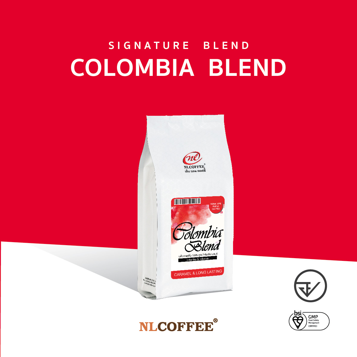 NLCOFFEE | Roasted Coffee Colombia Blend 100% Arabica ราคา 245 บาท*ส่งฟรี