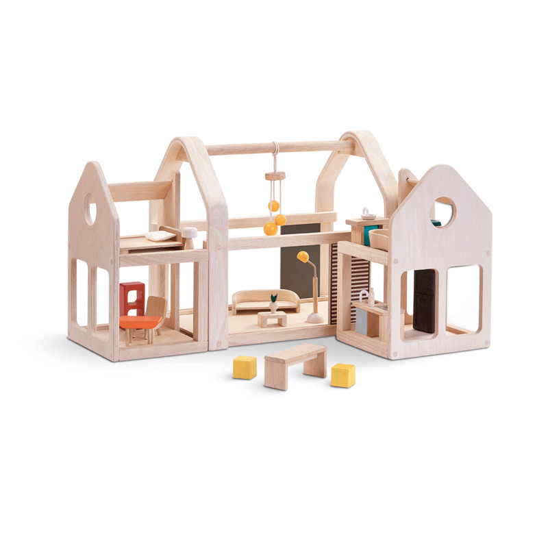 ของเล่นไม้ Slide N Go Dollhouse บ้านตุ๊กตาพกพา เสริมพัฒนาการ สำหรับเด็กอายุ 3 ปี ขึ้นไป ราคา 5,400 บาท*ส่งฟรี