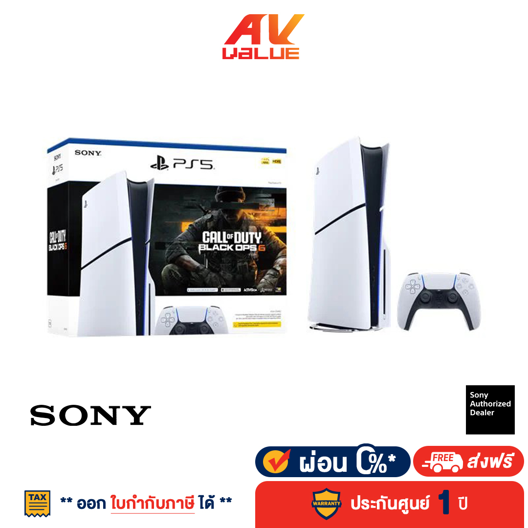 Sony Playstation 5 - Call of Duty : Black Ops 6 Bundle (Disc Edition) (Ps5) (Asia-00492) Games - 0% Installment Payment ราคา 23,390 บาท*ส่งฟรี