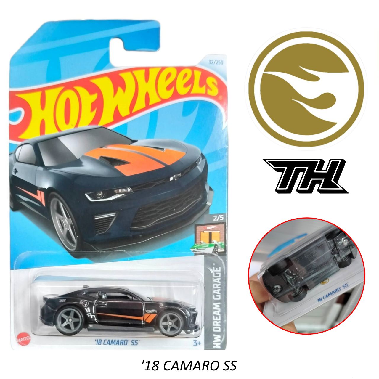 HW 18カマロSS スーパートレジャーハント 2024 Hot Wheels '18 Camaro