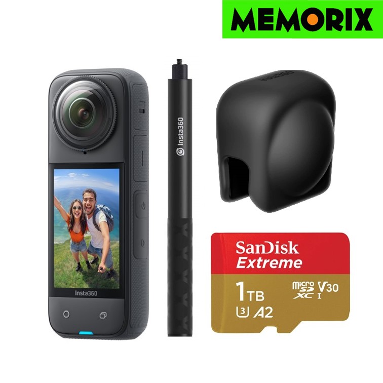 ถูกที่สุด ของแท้ (ประกันศูนย์ไทย) Insta360 X4, Selfie Stick 1.2M, Memory Card, Lens cap Insta360 ONE X4 ราคา 18,900 บาท*ส่งฟรี