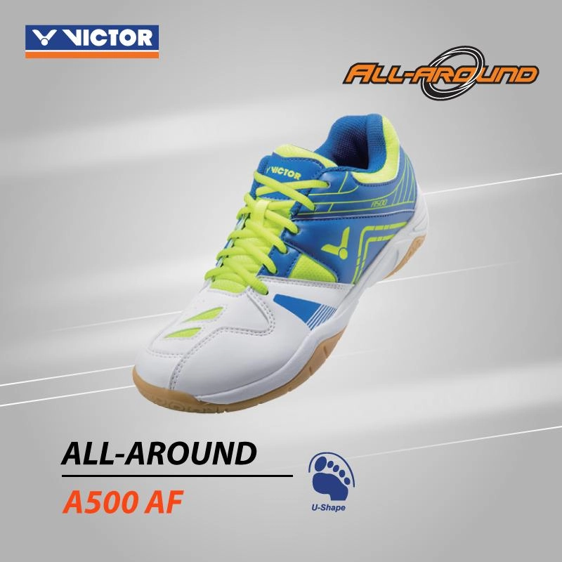 ภาพหน้าปกสินค้าVICTOR Badminton Sport Shoes รองเท้ากีฬาแบดมินตัน A500