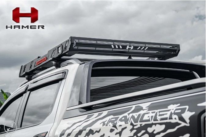 แร็คหลังคา รุ่น SOLAR ของรถ FORD RANGER NEXT GEN 2022+(สนใจติตต่อสอบถามเพิ่มเติมก่อนกดสั่งซื้อ ) ราคา 18,931 บาท*ส่งฟรี