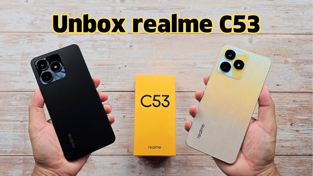 Realme C53 6+128 / 8+256 ประกันศูนย์ ราคา 4,499 บาท*ส่งฟรี