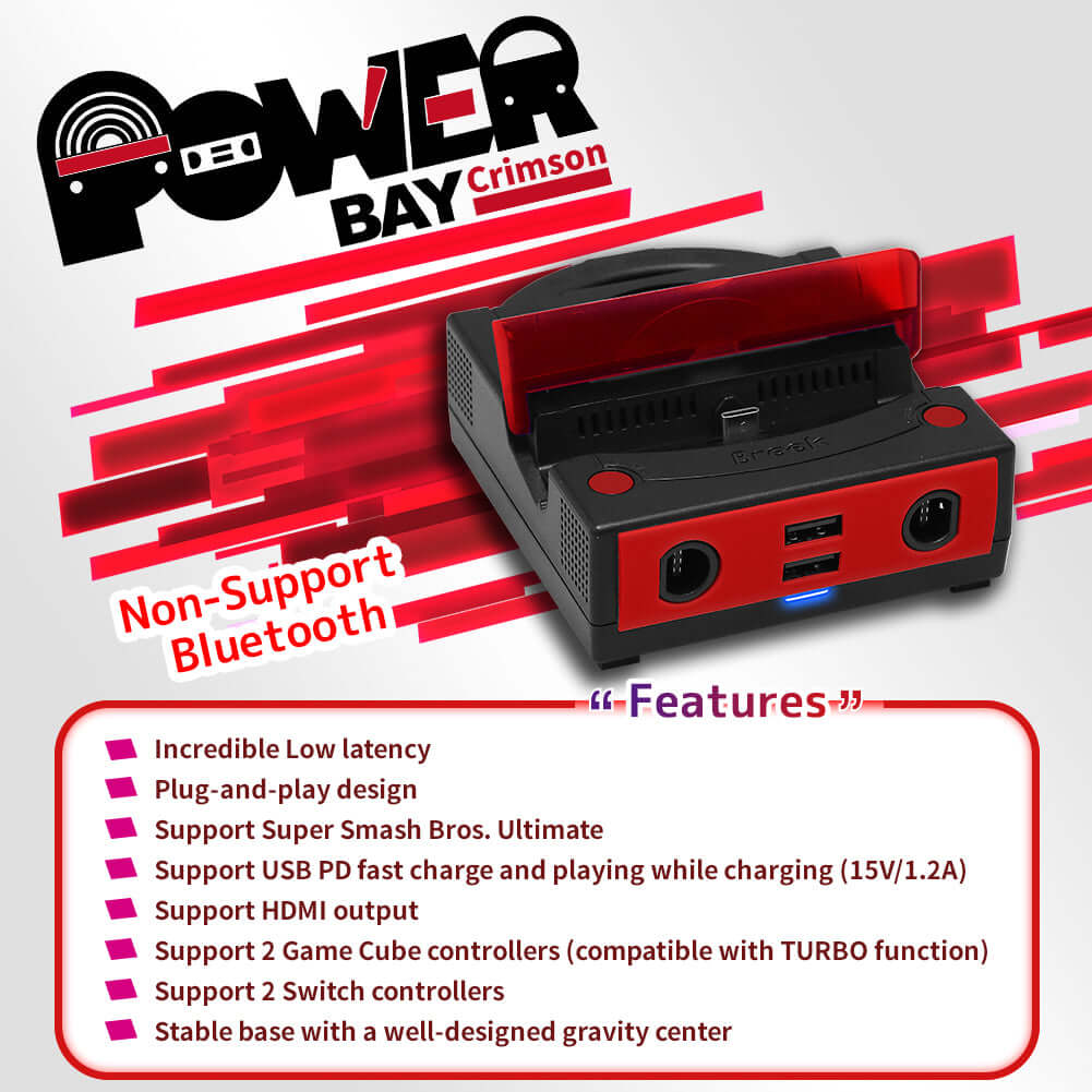 Power Bay Crimson ราคา 699 บาท*ส่งฟรี