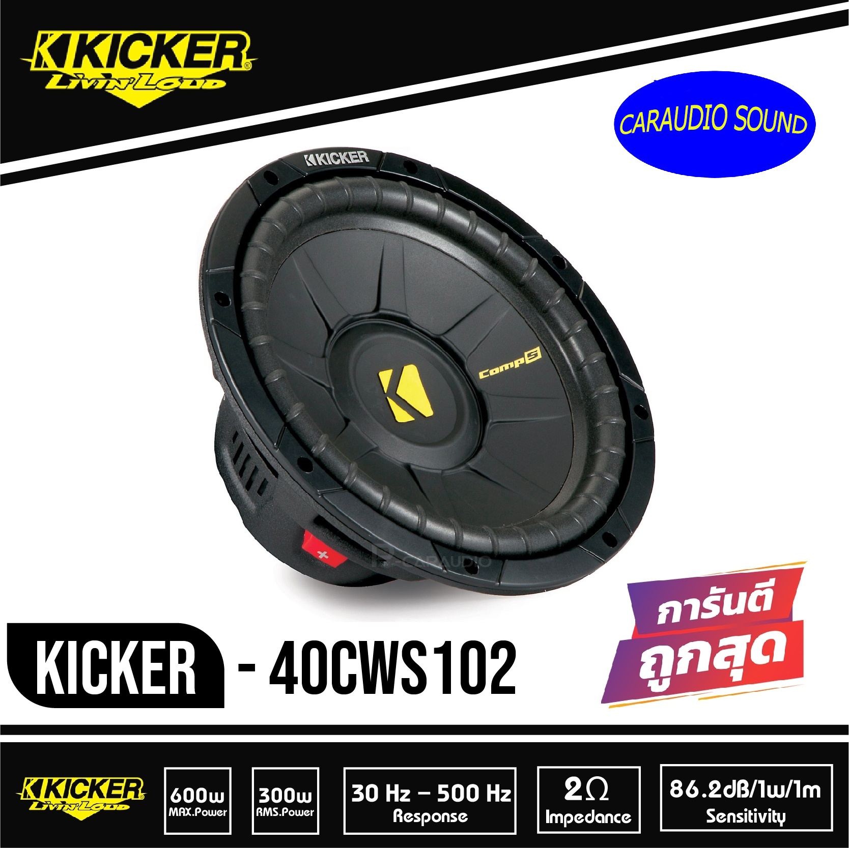 完全稼働品☆kicker TCompS10 40tcws102 4Ω | tspea.org