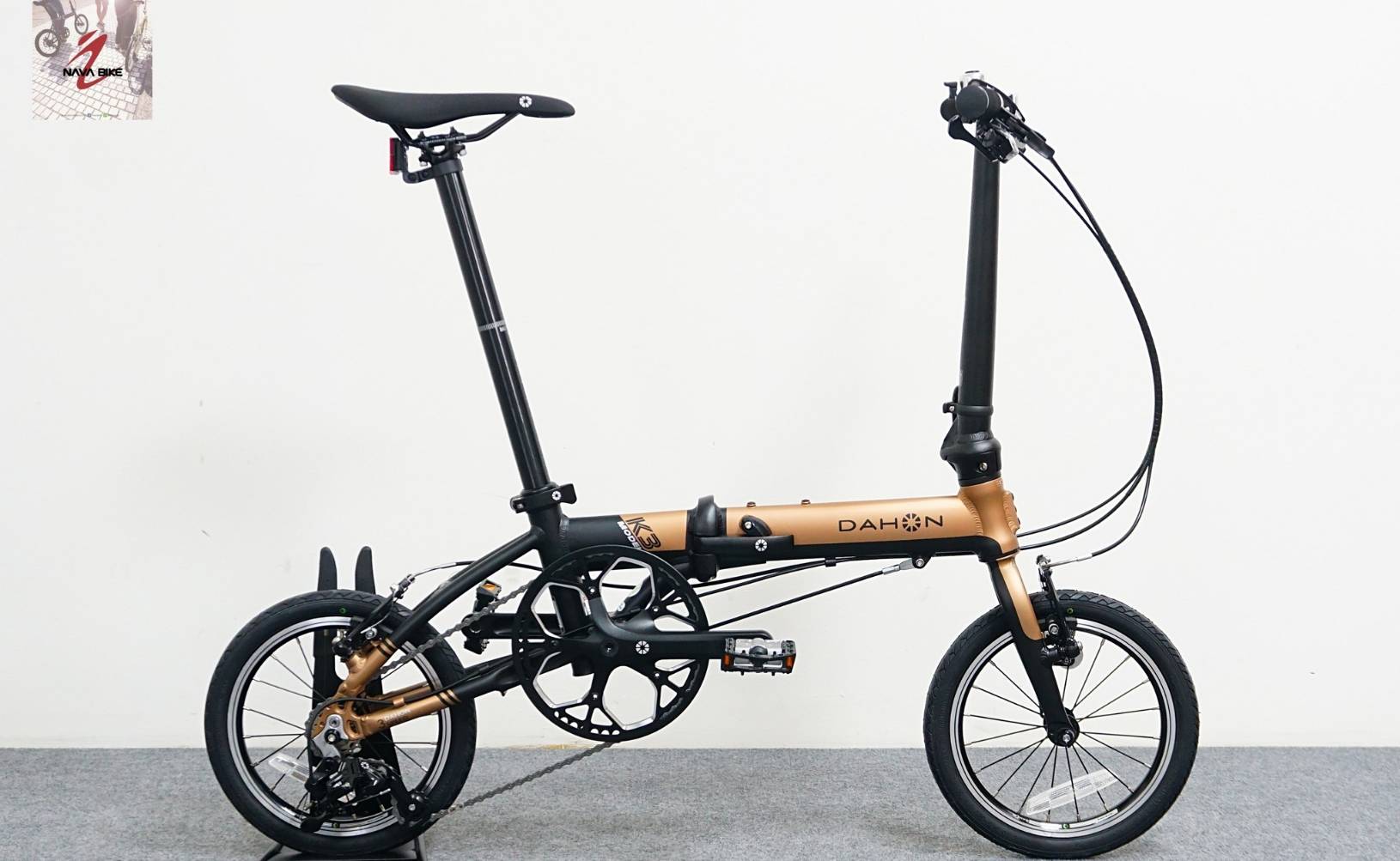 จักรยานพับ Dahon K3 2024 ล้อ 14 นิ้ว ราคา 20,800 บาท*ส่งฟรี