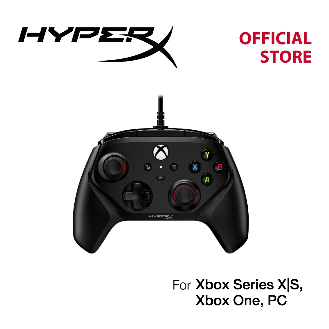 HyperX Clutch Gladiate จอยเกมมิ่ง คอนโทรลเลอร์เกมมิ่งแบบมีสาย สำหรับ Xbox Series X|S, Xbox One, PC (6L366AA) ราคา 1,190 บาท*ส่งฟรี