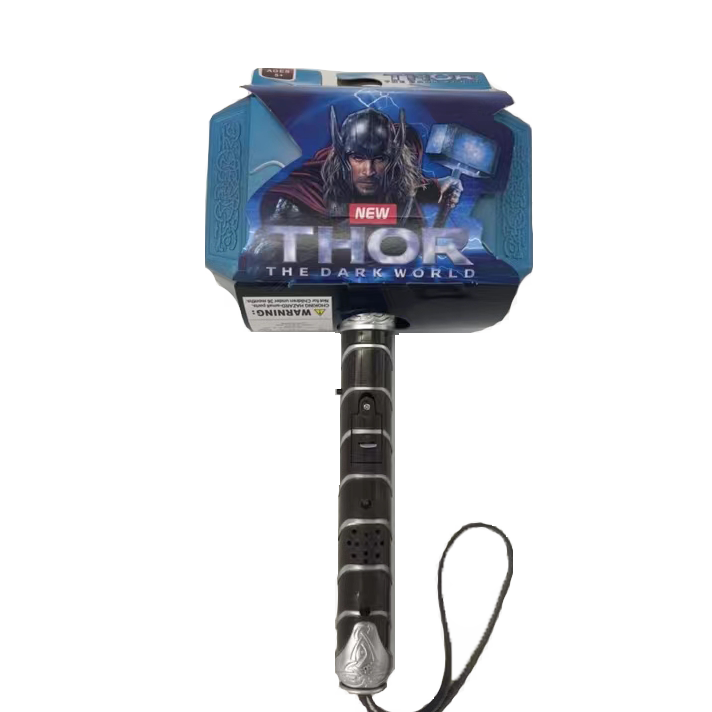 ค้อนทอร์ มีไฟมีเสียฃ ค้อนของเล่น ค้อนโยเนียร์ ของเทพเจ้าสายฟ้า Avenger Thor Hamme ค้อนทอร์ ฟีลความสนุกสนานกับรูปทรงอันสวยงามของค้อน ราคา 118 บาท*ส่งฟรี