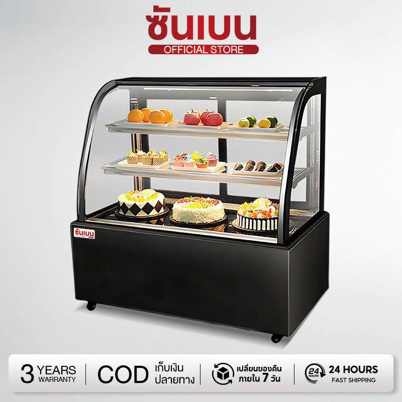 Cake cabinet refrigerated display cabinet commercial fresh-keeping cabinet fruit deli dessert freezer air cabinet ราคา 15,990 บาท*ส่งฟรี