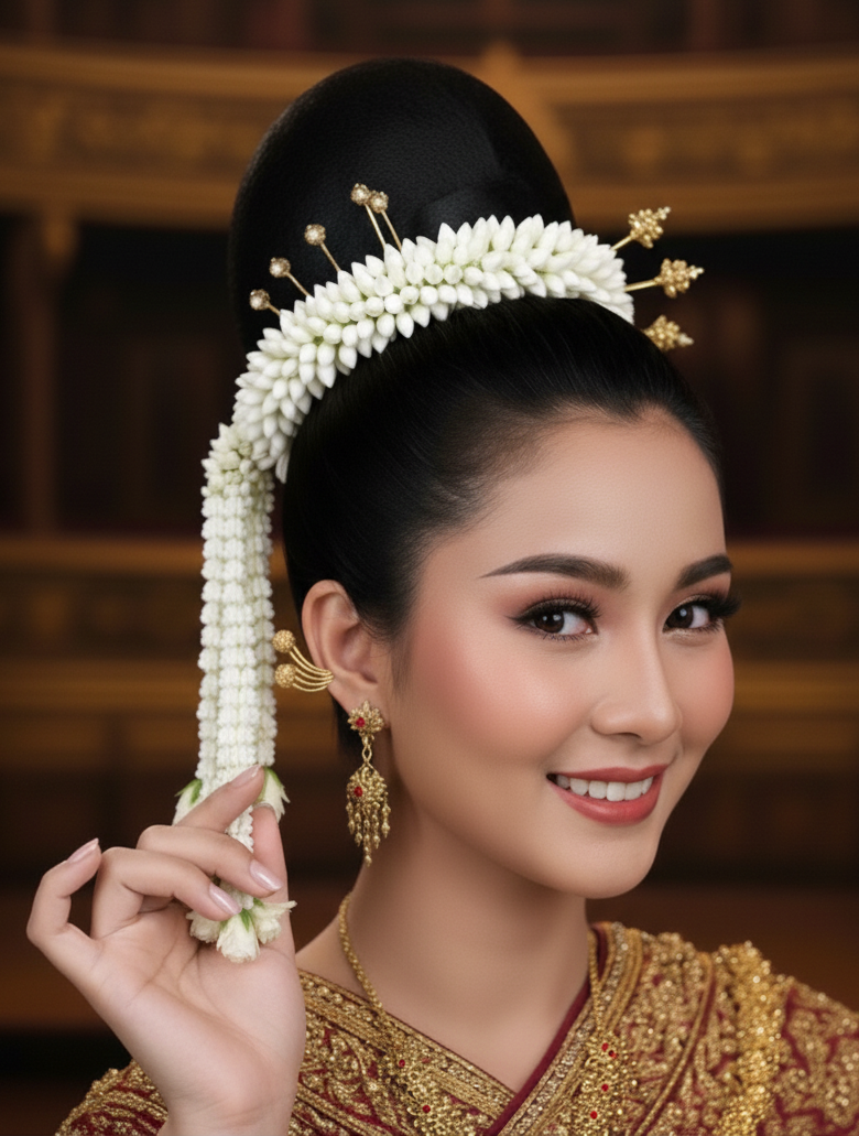 By Salisa Plastic Plum Flower Hair Band with a Beautiful and Sweet Appearance. Beautiful Workmanship, Sweet, Lightweight, Beautiful, Polite, Elegant, Fast and Simple. ราคา 259 บาท*ส่งฟรี