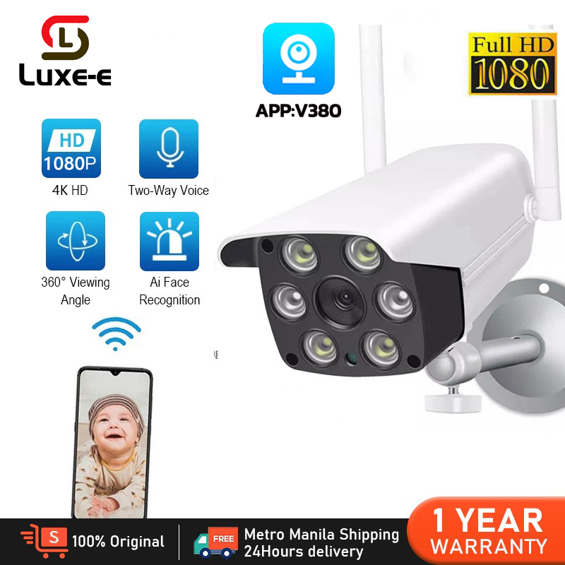🔥 Genuine Wholesale Prices. 🔥 Wireless Cctv Camera Full Hd 5.0 Megapixels V380 Pro Ip Camera Can See in the Dark with Clear Color Images. Wireless Camera Outdoor Ip Camera Is Waterproof and Has a Microphone and Speaker. ราคา 509 บาท*ส่งฟรี