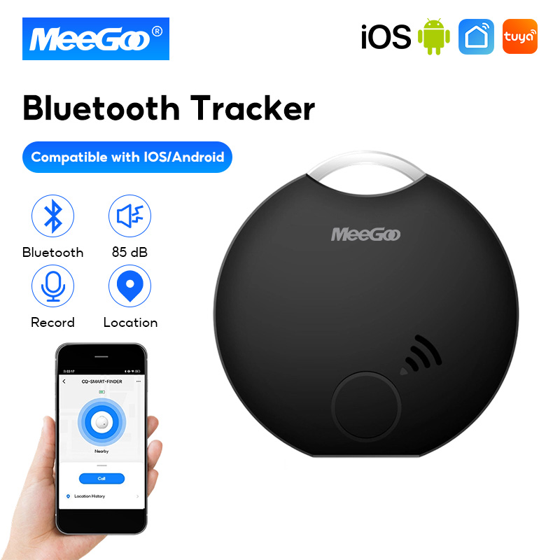 Meegoo Tuya Smart Bluetoothtracker Anti Los Alarm Wireless Bluetooth Tracker Children Bag Wallet Key Pet Finder Cat Dog Locator ราคา 139 บาท*ส่งฟรี