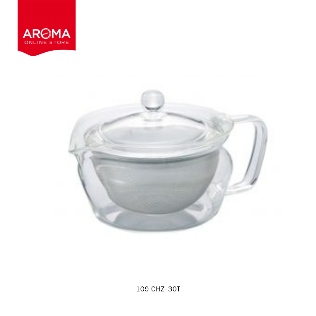 Hario เหยือกชงชา HARIO (109) Cha Cha KyuSu "ZEN" (1กล่องx1ชุด) / CHZ-30T ราคา 1,165 บาท*ส่งฟรี