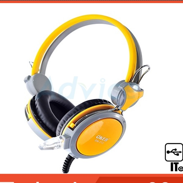 Headset OKER SM-712  หูฟังสำหรับเล่นเกม ประกัน 1Y