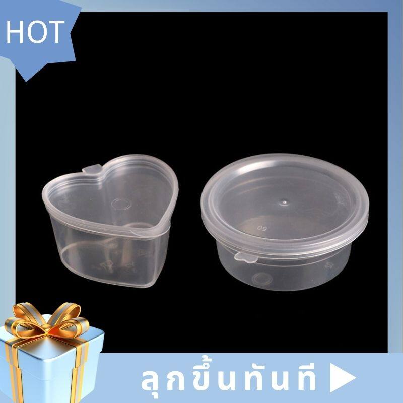 3PCS 100ml Slime Container Organizer Box For Light Clay Foam Slime