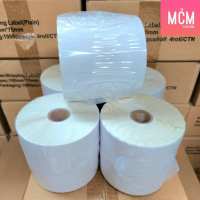 ลาเบล 100x75 แบบม้วน (จำนวน1000แผ่น/ม้วน) สติกเกอร์ความร้อน สติกเกอร์พิมพ์ใบปะหน้าพัสดุ Direct Thermal Label