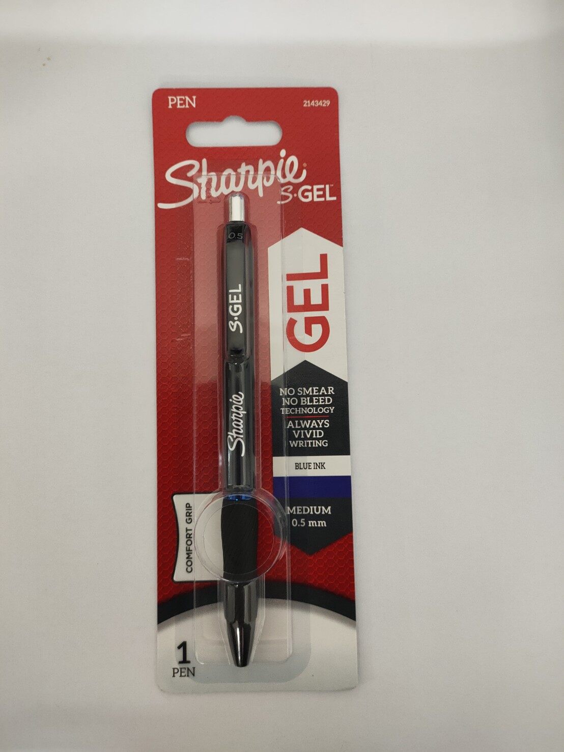 Sharpie S-Gel, Gel Pens, Medium Point (0.7mm), Black Ink Gel Pen, 36 Count  –