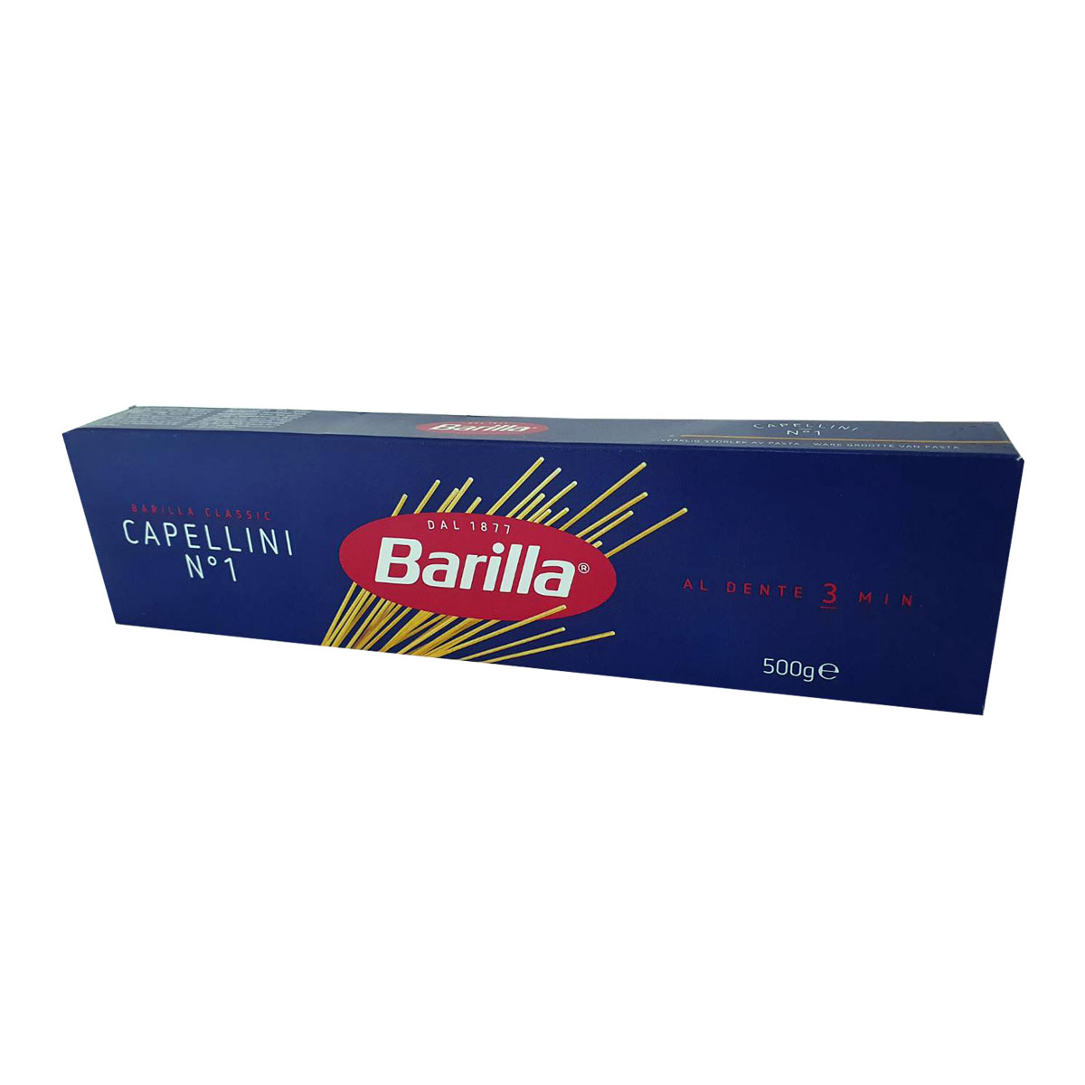 Barilla Capellini Pasta (Angel Hair) N.1 500g / Capellini (Angel Hair) N.1, Barilla Brand, 500 Grams ราคา 90 บาท*ส่งฟรี