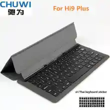 ภาพขนาดย่อของสินค้าCHUWI original Magnetic docking keyboard 10.8 inch for tablet pc Hi9 Plus Foldable design with PU Leather case