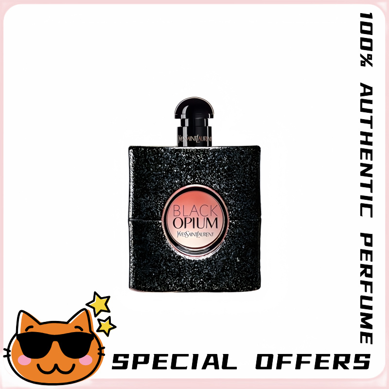 100% AUTHENTIC YSL Black Opium + Eau De Parfum +90ML ราคา 2,850 บาท*ส่งฟรี