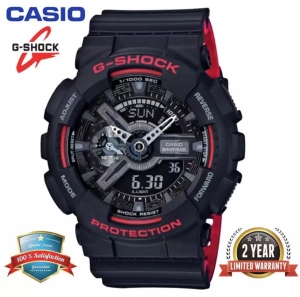 สินค้า GgGg /CASIO G-SHOCK นาฬิกาข้อมือผู้ชาย สายเรซิ่น รุ่น Limited Edition GA-110HR-1A