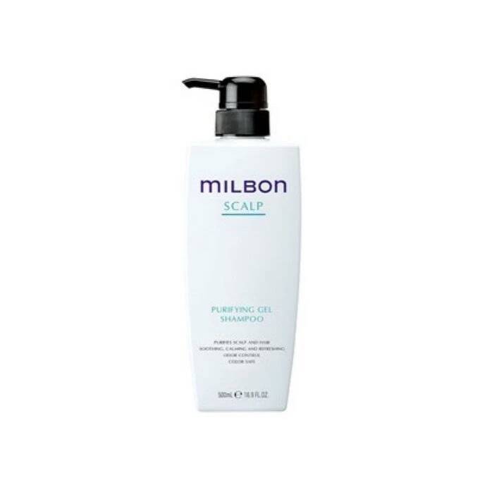 MILBON SCALP Purifying 500 ML.แชมพู ทรีทเม้น บำรุงหนังศรีษะ สำหรับ ลดความมัน ลดคัน รังแค แห้ง และกลิ่นอับ ราคา 2,200 บาท*ส่งฟรี