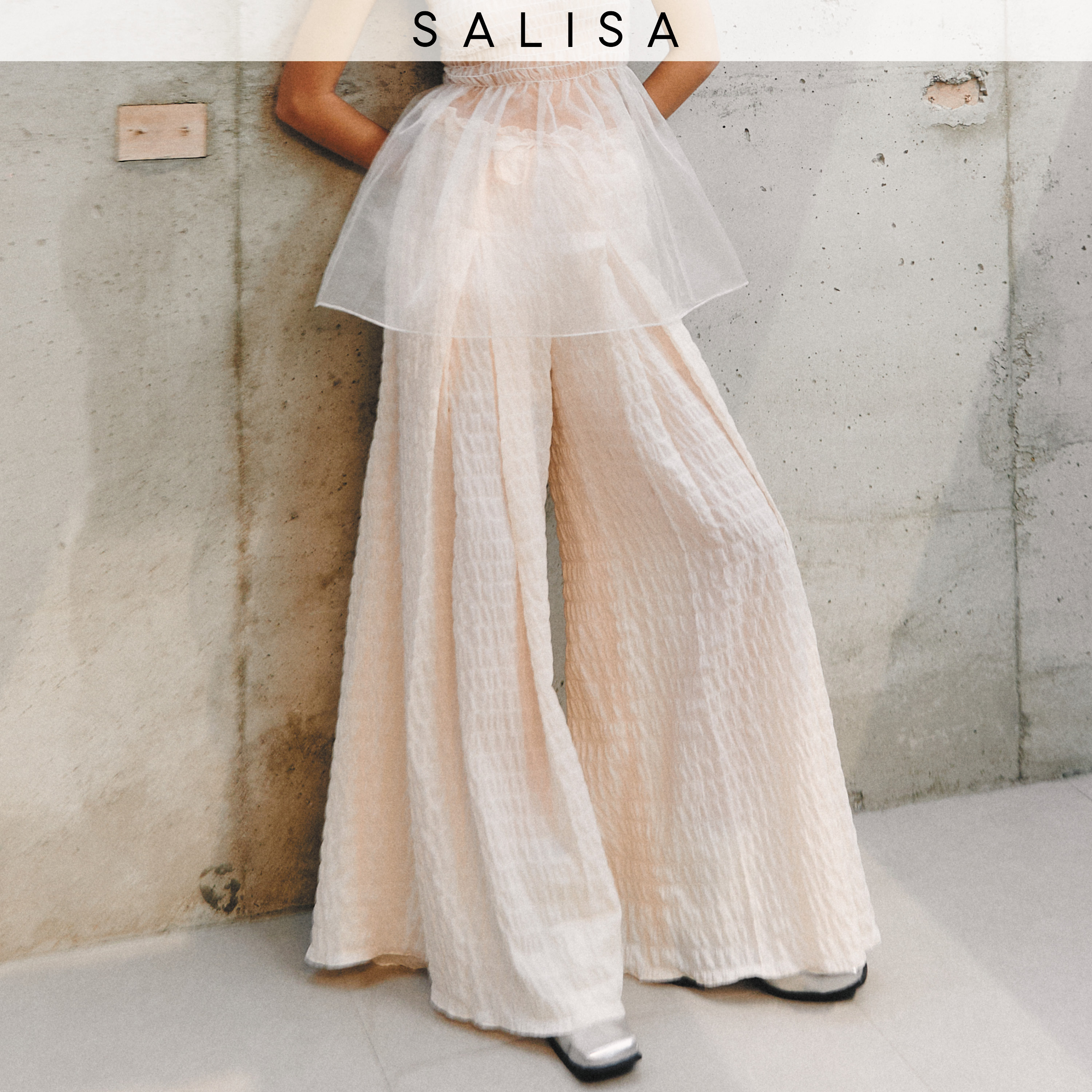 SALISA - PANTS RUFFLE SS25 ราคา 3,158 บาท*ส่งฟรี