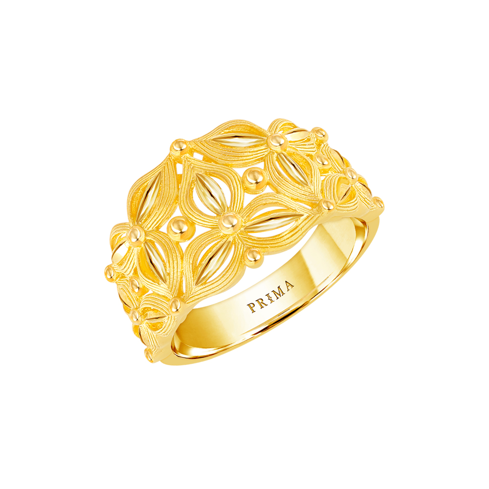 Prima 99.9% Gold Ring Flora Collection 111R3072-01 ราคา 69,836 บาท*ส่งฟรี
