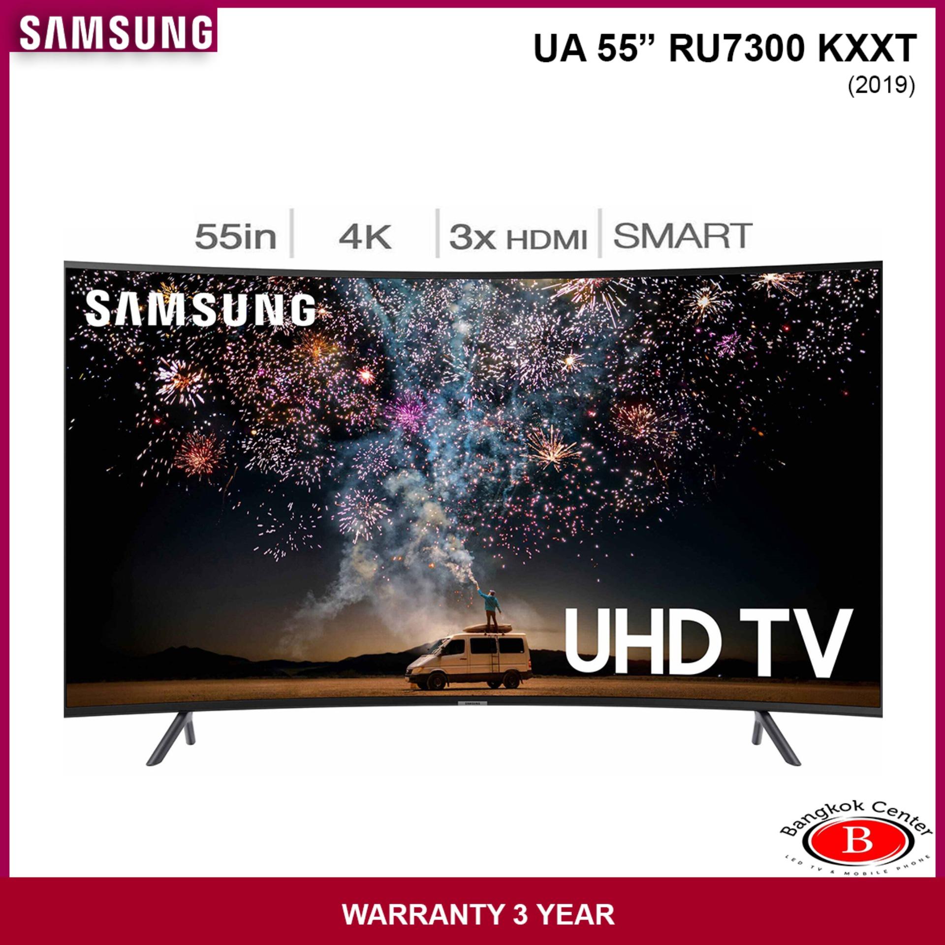 Samsung 4K SMART Curved TV 55  รุ่น UA55RU7300KXXT